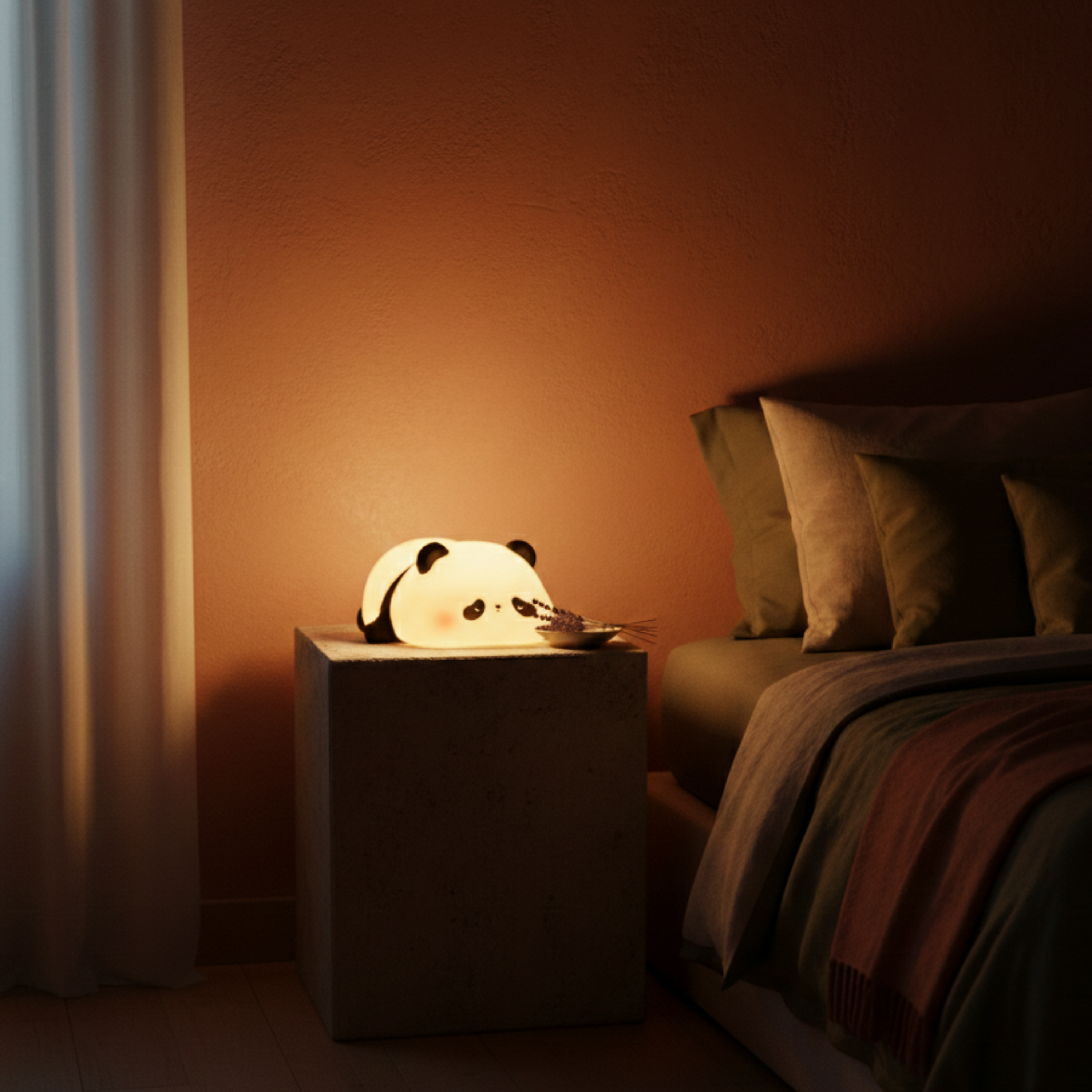 Lampa stołowa LED Panda