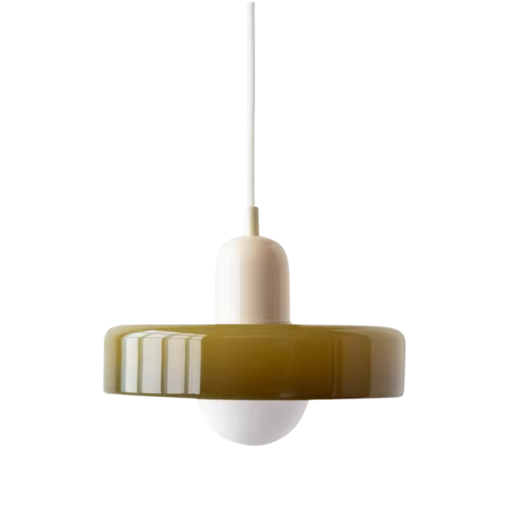Nordycka szklana lampa wisząca