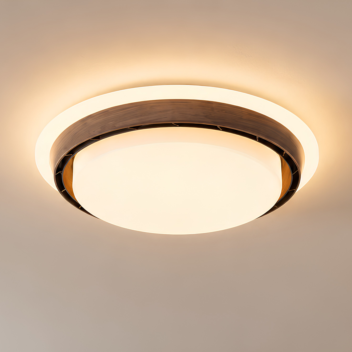 Bladeless LED Ceiling Fan Light
