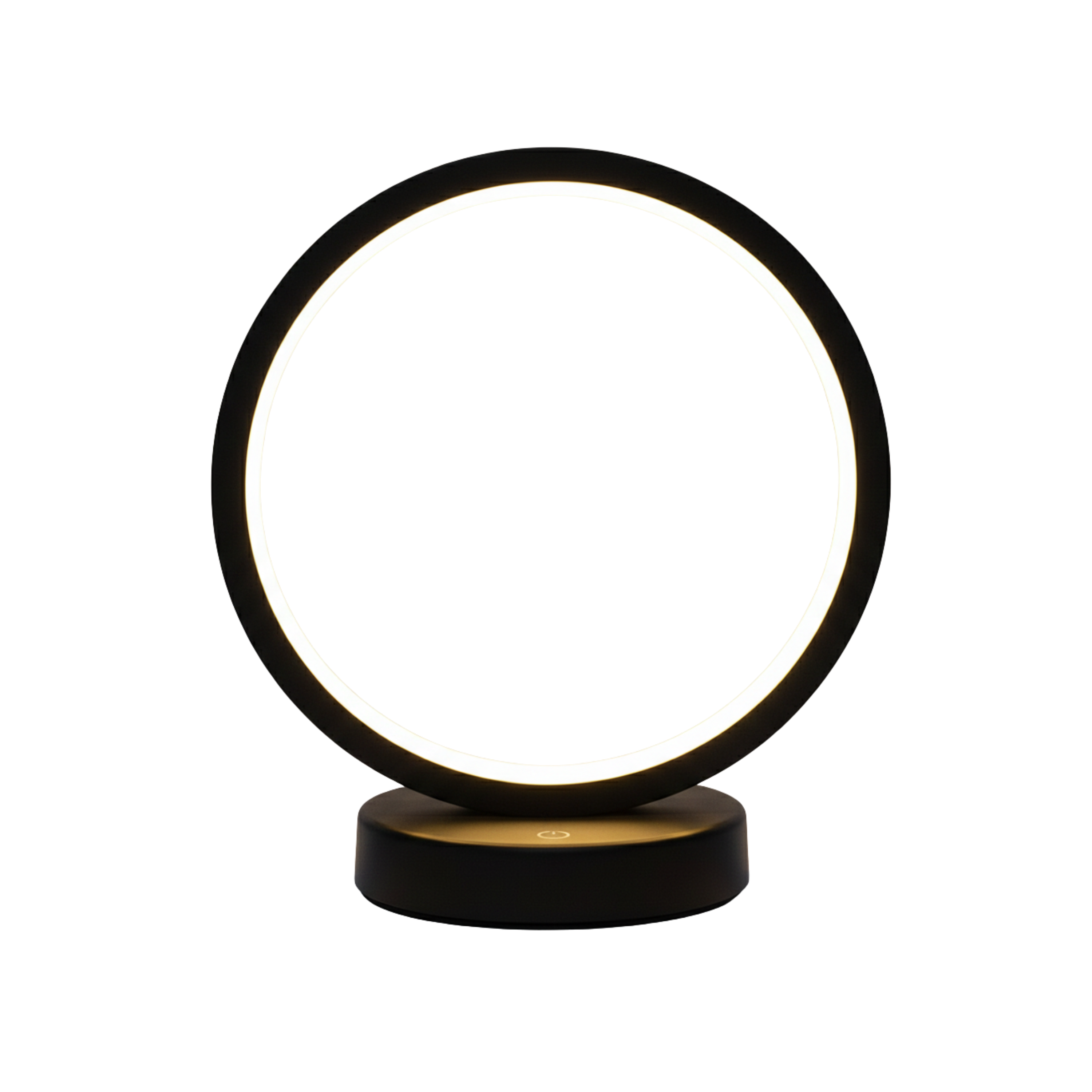 Prosta Okrągła LED Lampa Stołowa