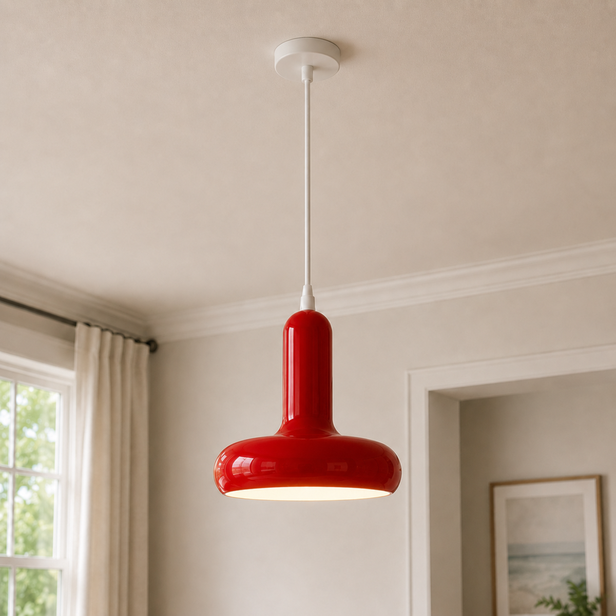 Modern Nordic Mushroom Pendant Light