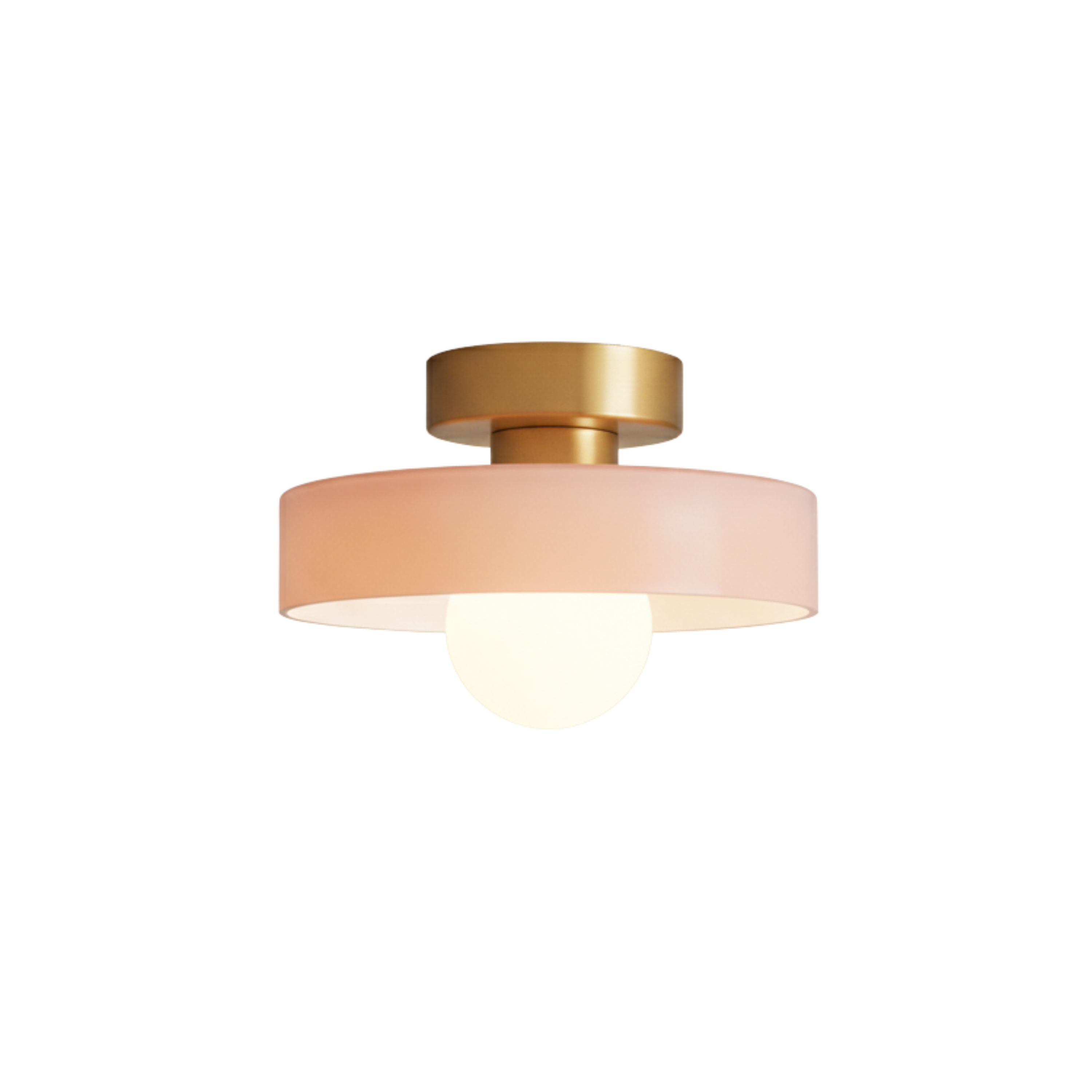 Francuska lampa sufitowa LED w stylu Bauhaus