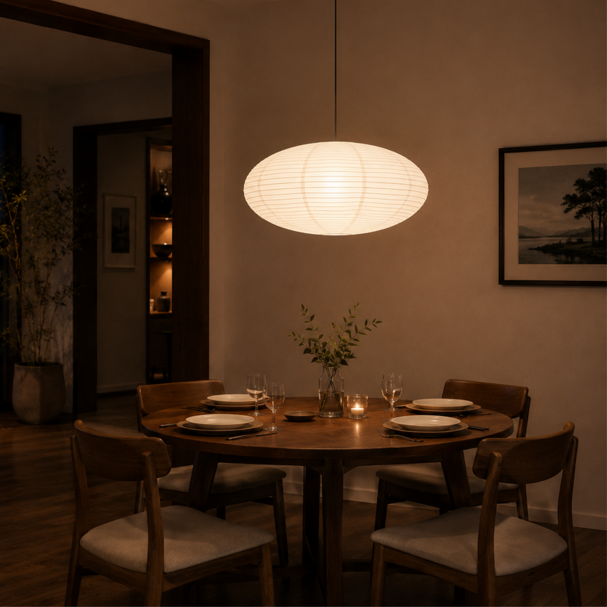 Wabi Paper LED Ceiling Light
