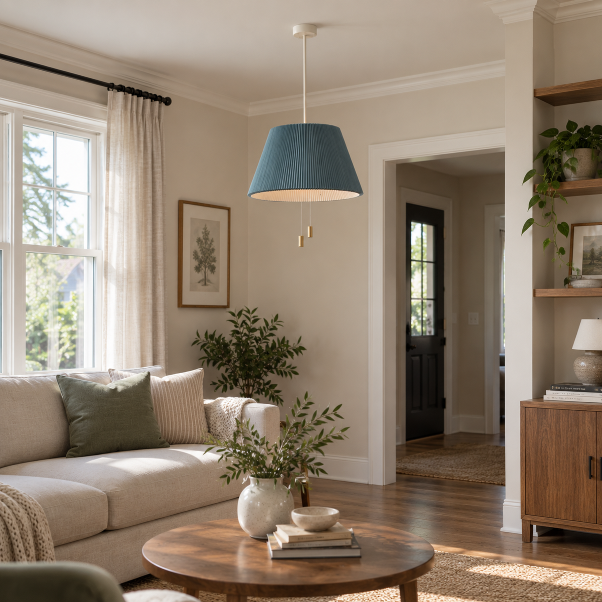Adjustable Scandinavian Pendant Light