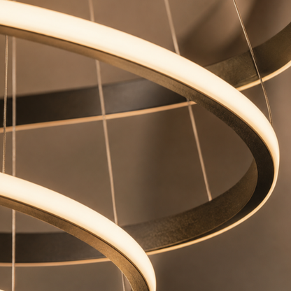 Modern LED Ring Chandelier