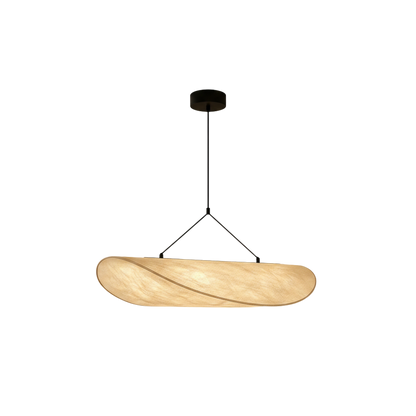 Nowoczesna lampa sufitowa LED Japandi