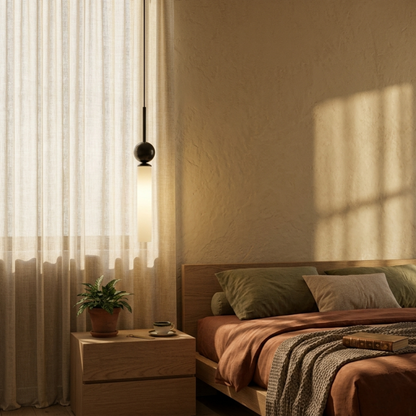 Nowoczesna LED Marmurowa Lampa Wisząca
