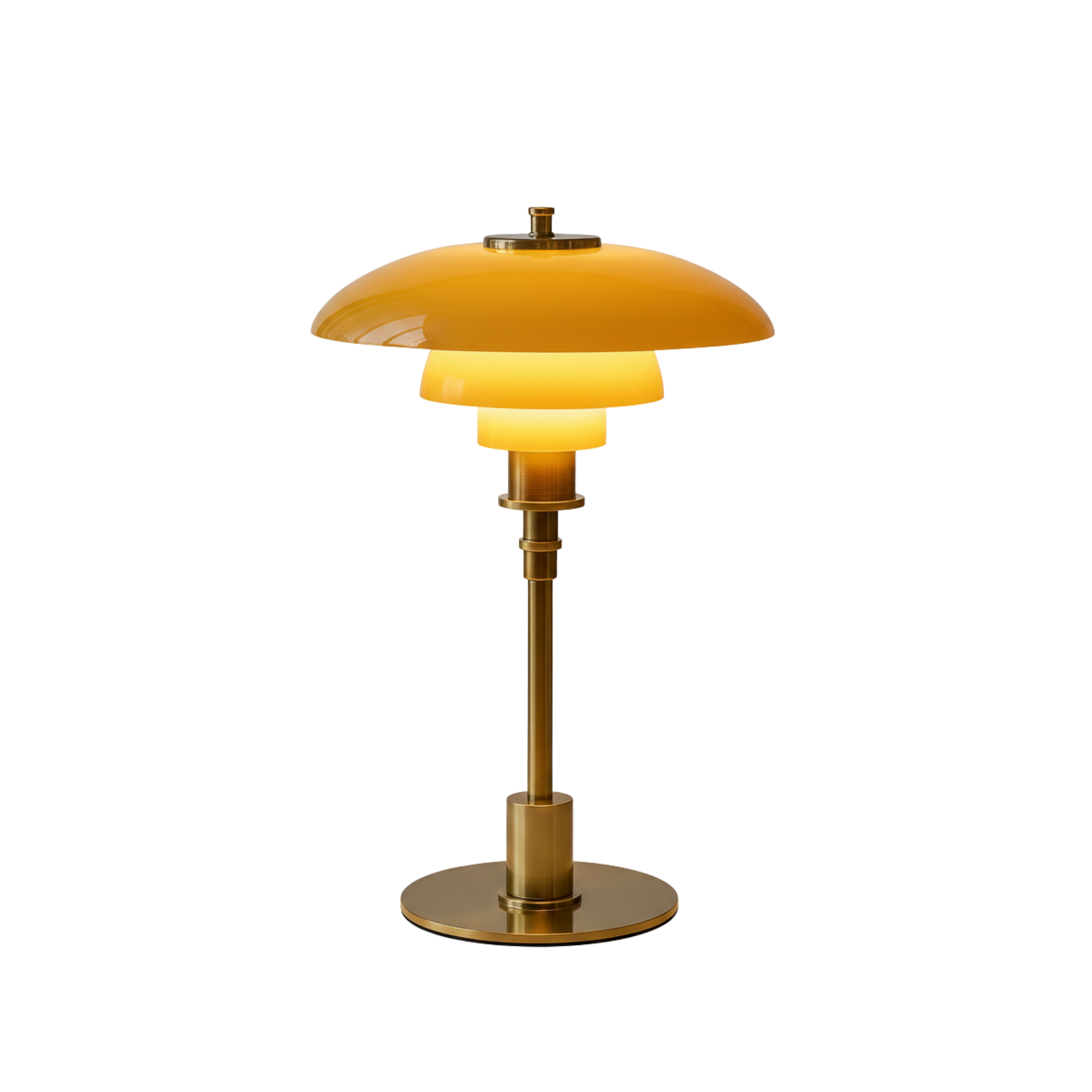 Duńska designerska lampa stołowa LED