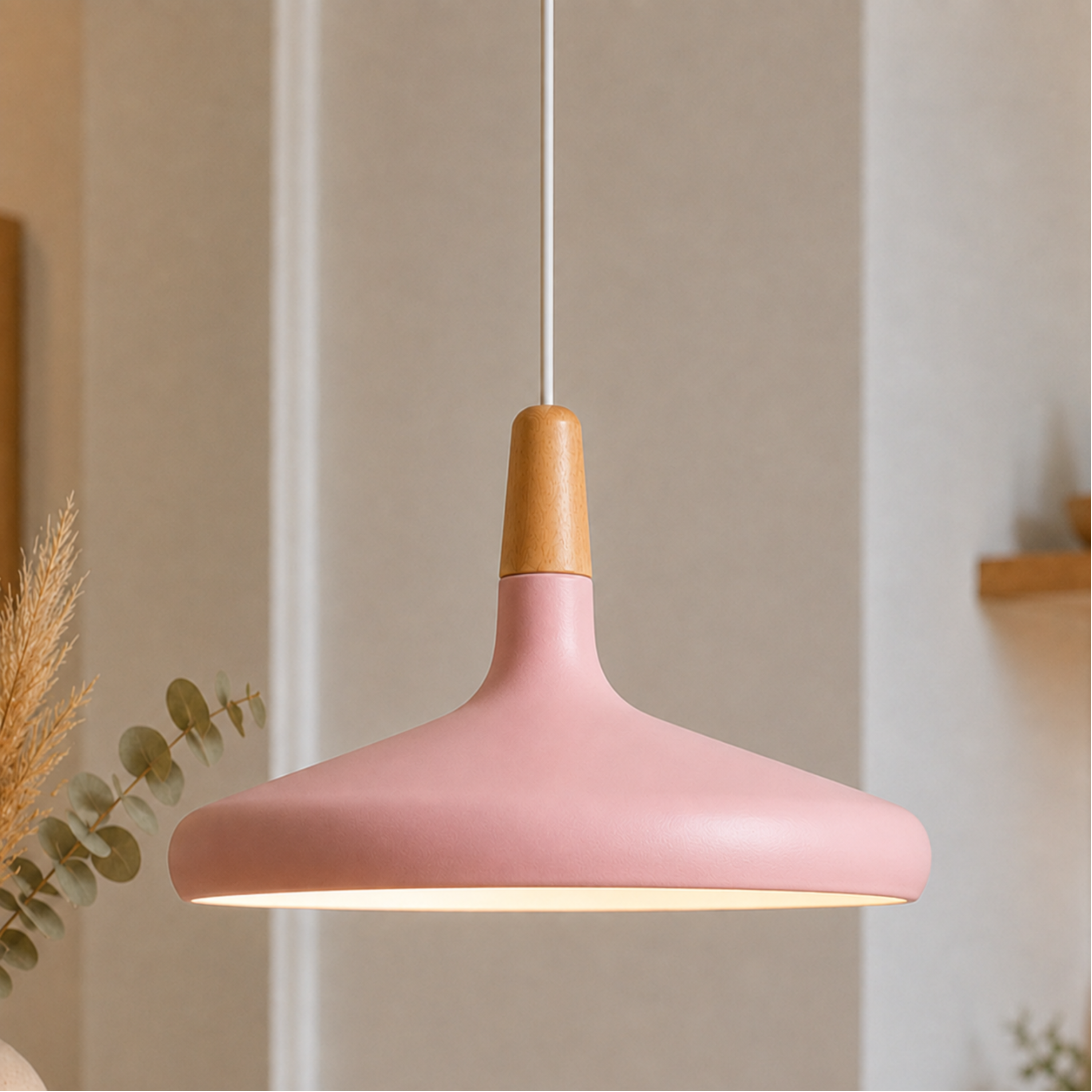 Nordic Wood Pendant Light