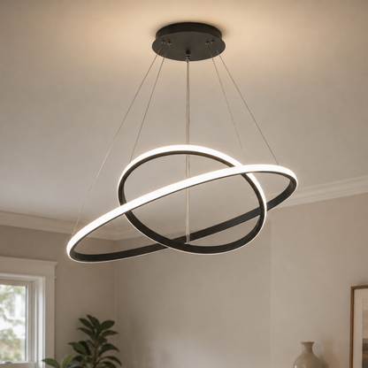 Modern LED Ring Chandelier