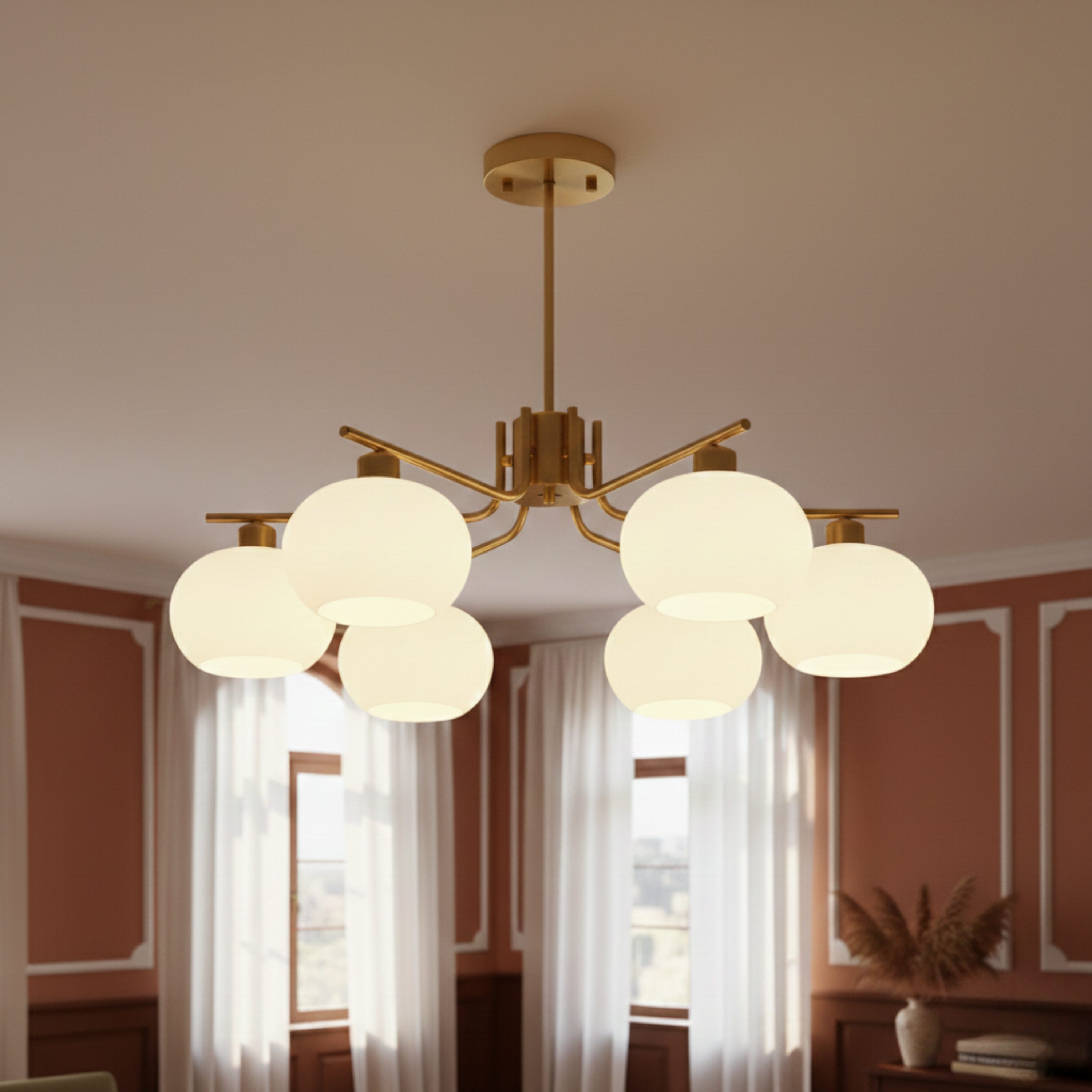 Nowoczesna wszechstronna lampa wisząca
