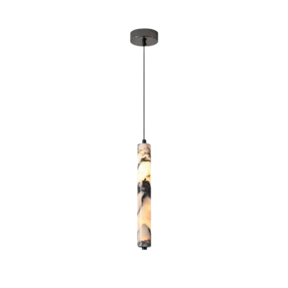 Naturalna kamienna lampa wisząca LED