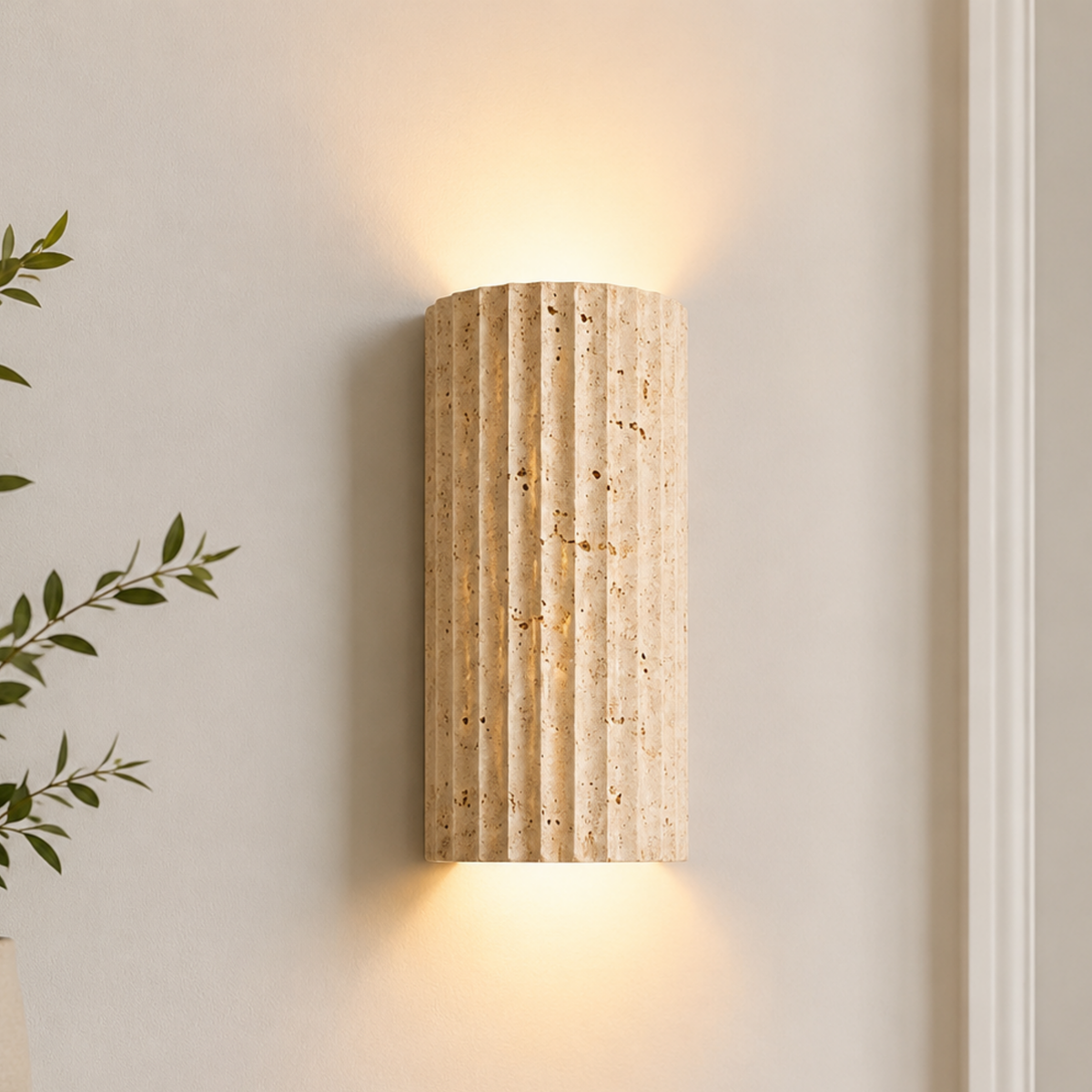 Natural Stone Wall Light