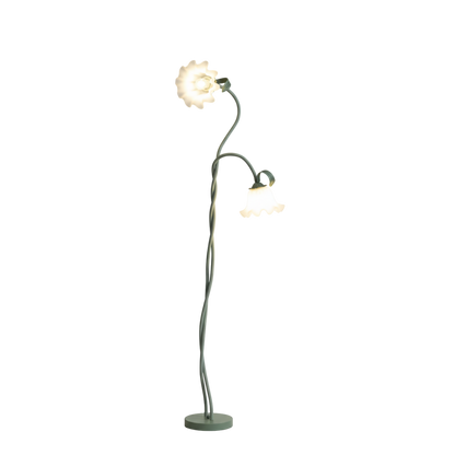 Kwietna lampa podłogowa LED