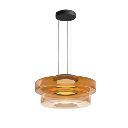 Szklana lampa wisząca Bauhaus