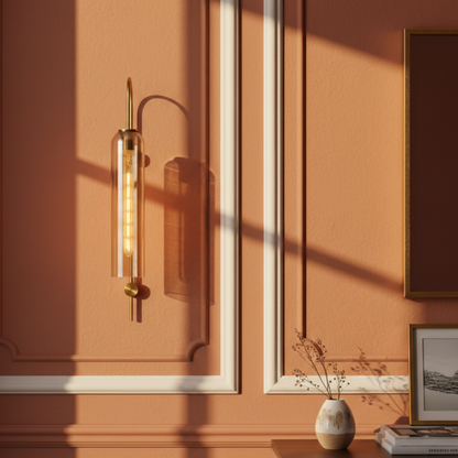 Nowoczesna designerska lampa ścienna