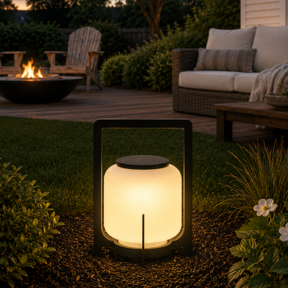 LED Solar Outdoor Lantern