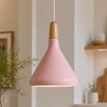 Nordic Wood Pendant Light