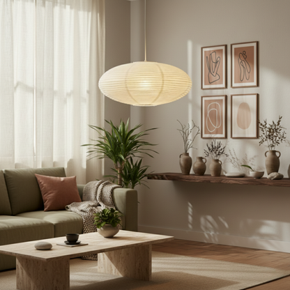 Wabi Papierowa lampa sufitowa LED