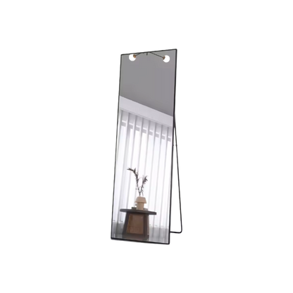 Owalne lustro ścienne z oświetleniem LED