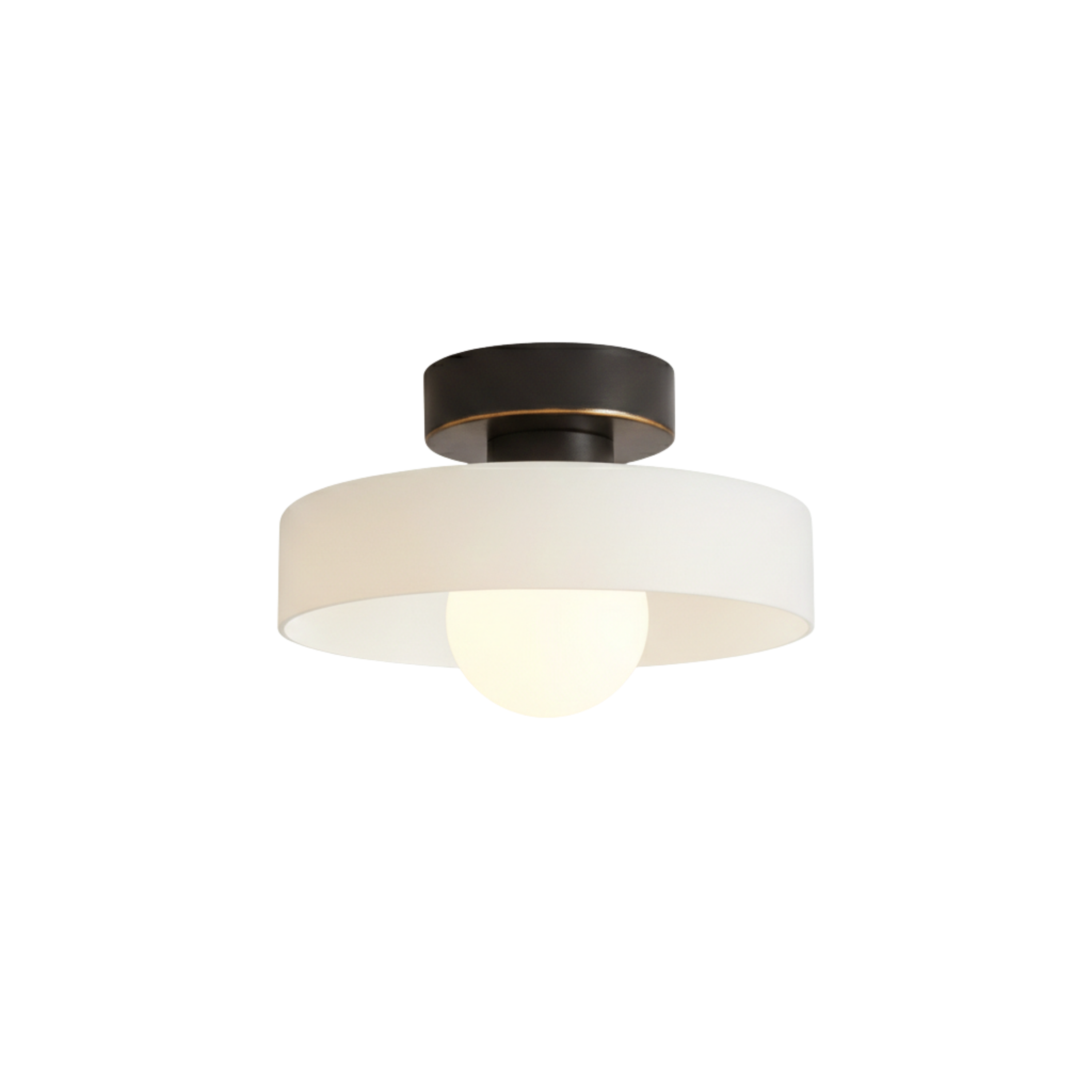 Francuska lampa sufitowa LED w stylu Bauhaus