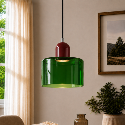 Halo Glass Pendant Light