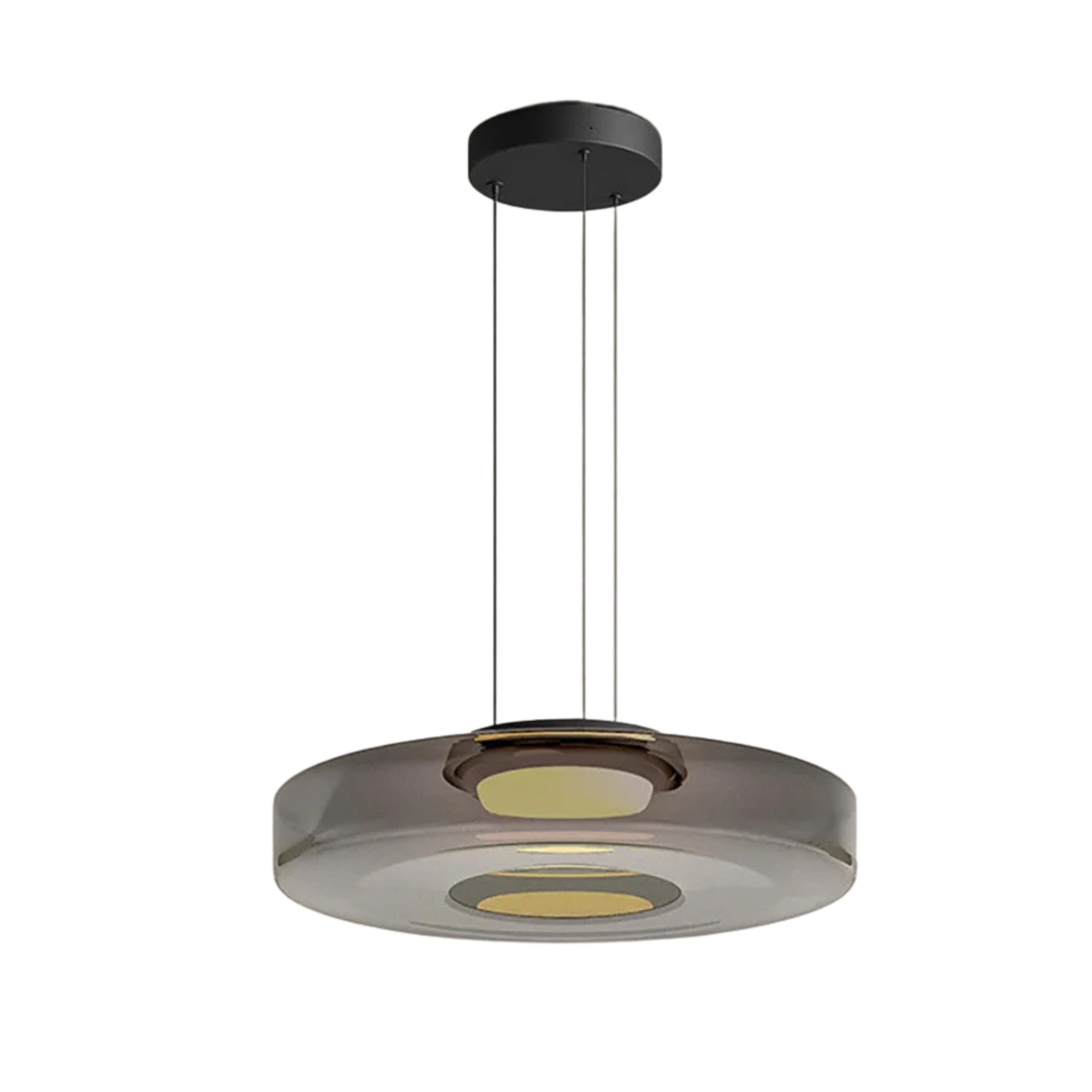 Szklana lampa wisząca Bauhaus