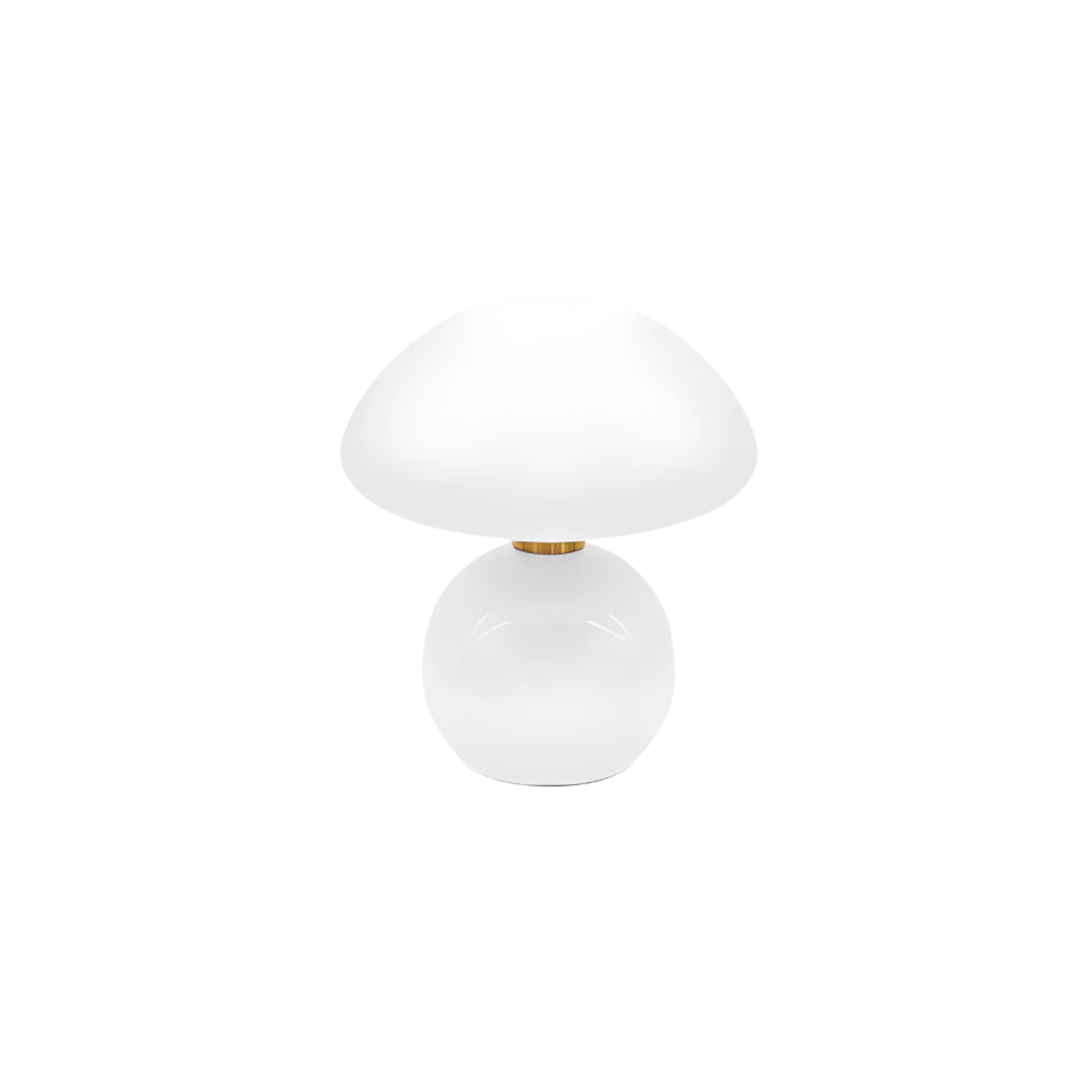 Nowoczesna ceramiczna lampa stołowa w kształcie grzyba