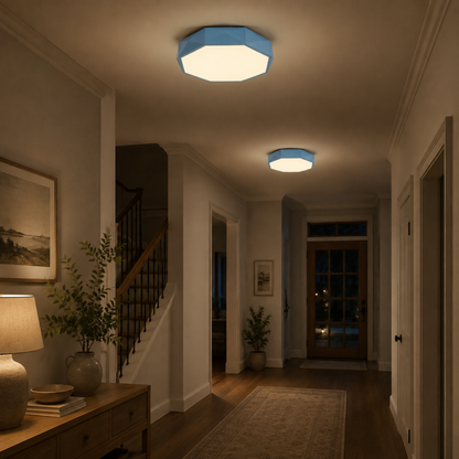 Modern Abstract Scandinavian LED Ceiling Light