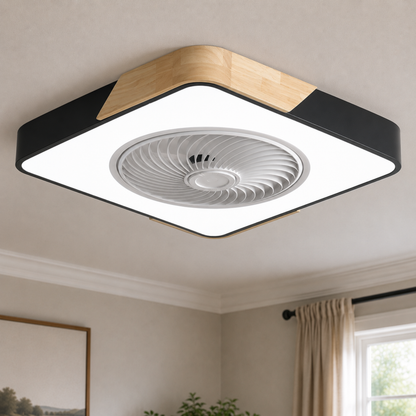 Quiet Ceiling Fan with LED Light