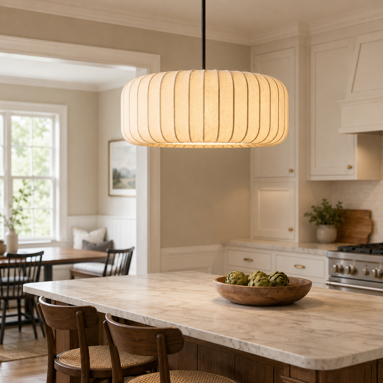 Rendara Silk Pendant Light