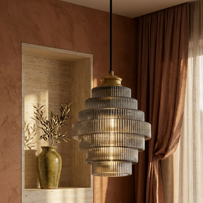 Nowoczesna minimalistyczna szkła lampa wisząca