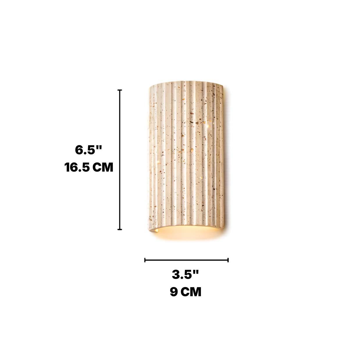 Natural Stone Wall Light