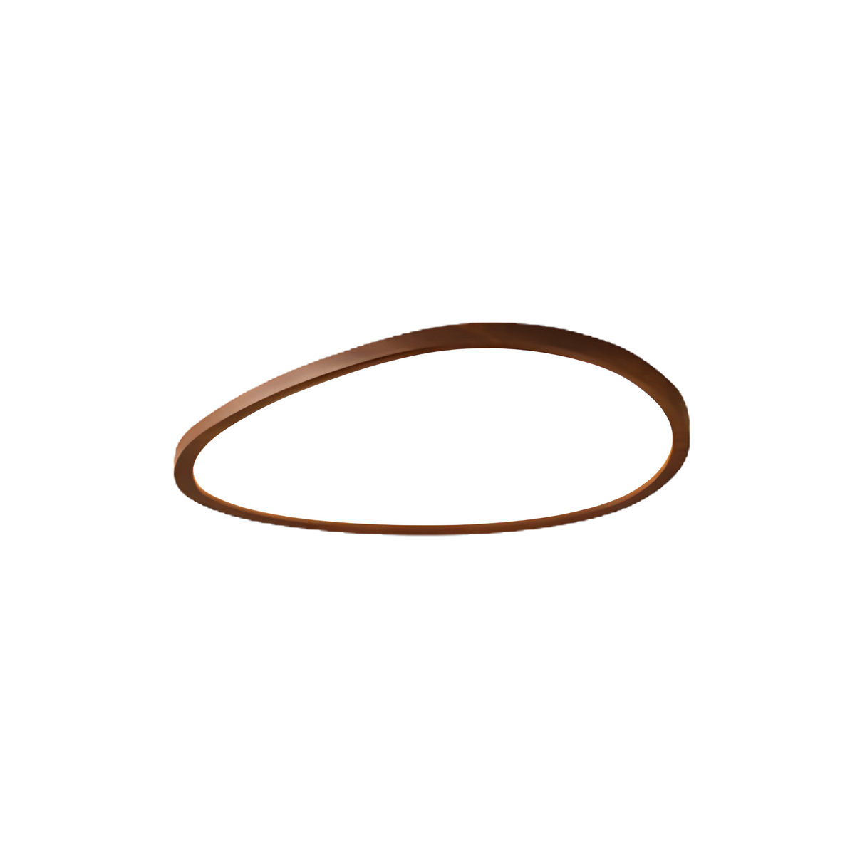 Ultra Thin Wood Look LED Ceiling Light