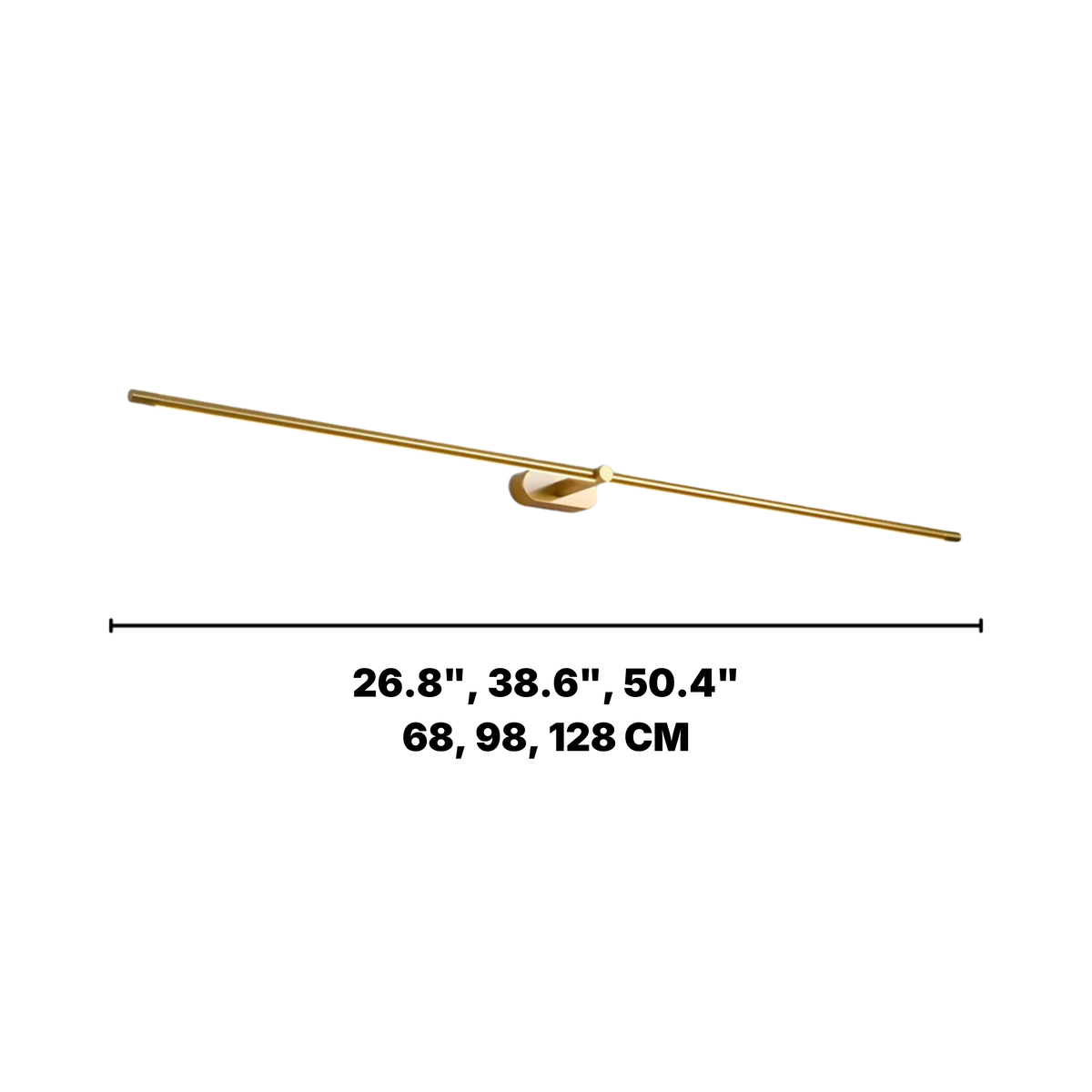 Modern StripBeam Metal Wall Light