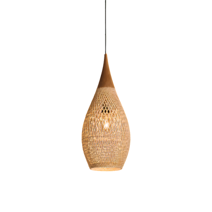 Vintage Rattan Ceiling Light