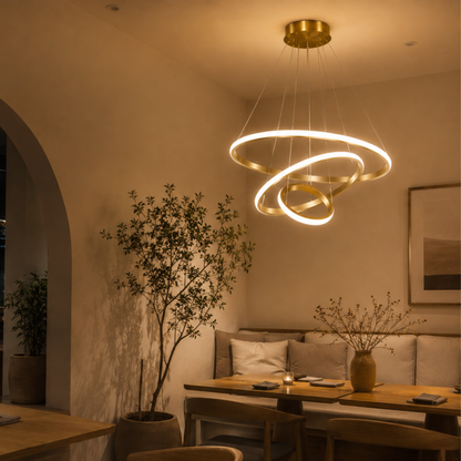 Modern LED Ring Chandelier