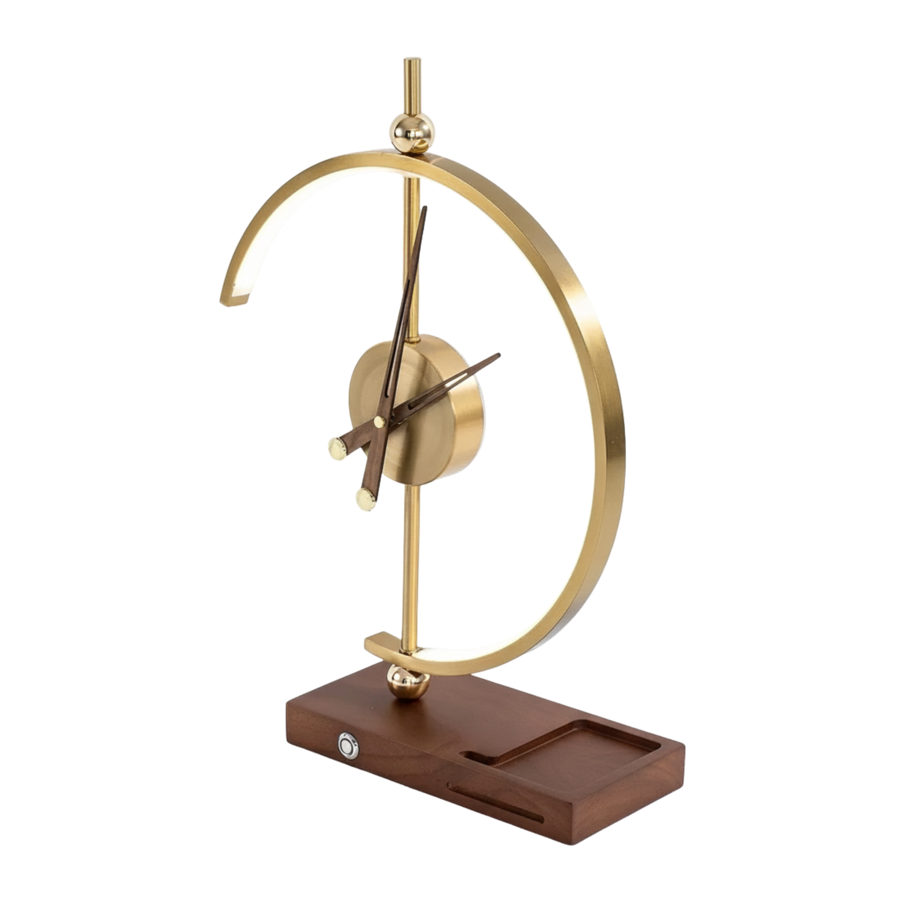 Nowoczesna Lampa Stołowa w Designie Zegara